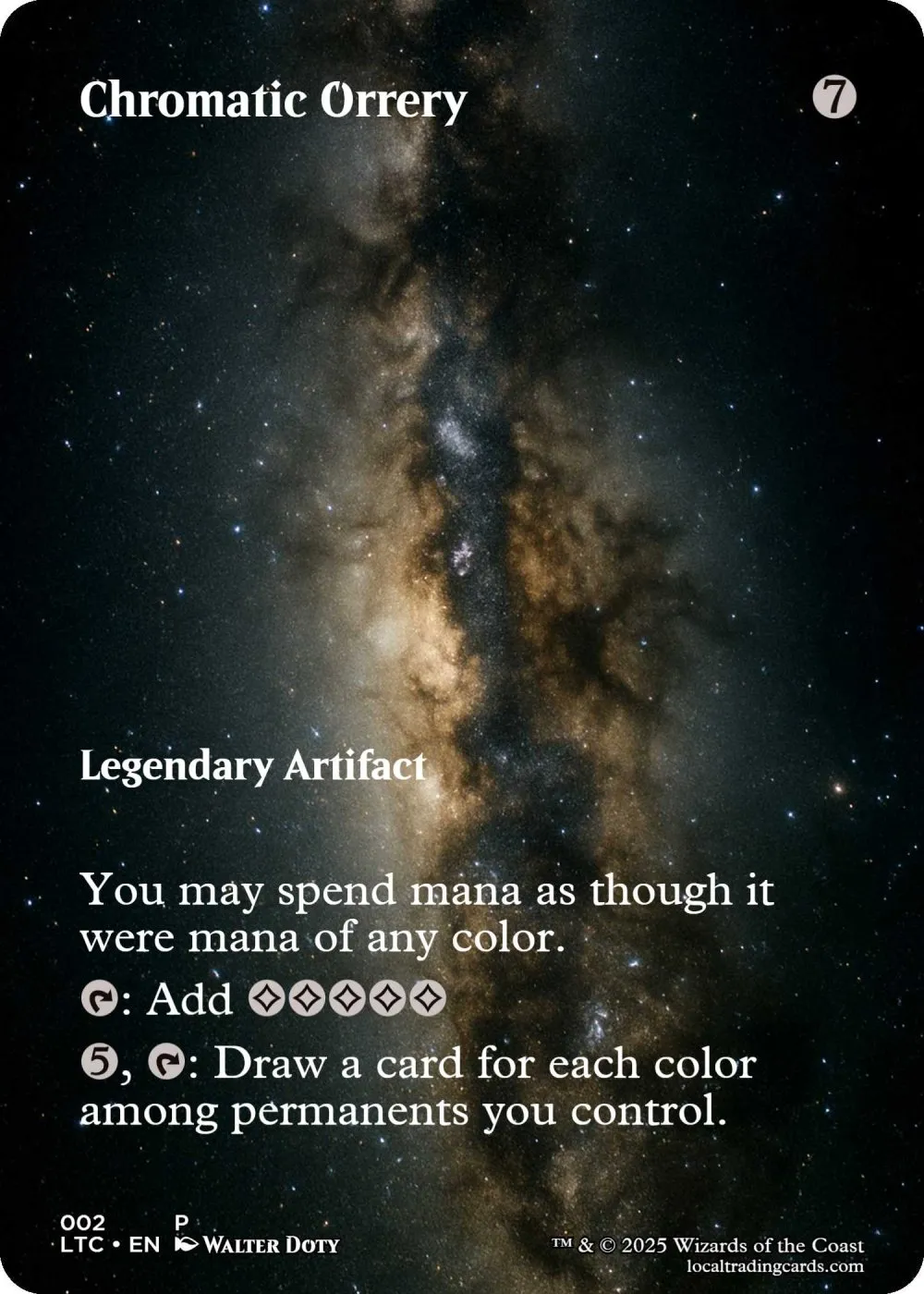 Chromatic Orrery Proxy